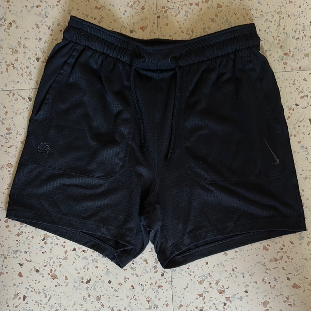 Nike Men's Black yoga shorts
